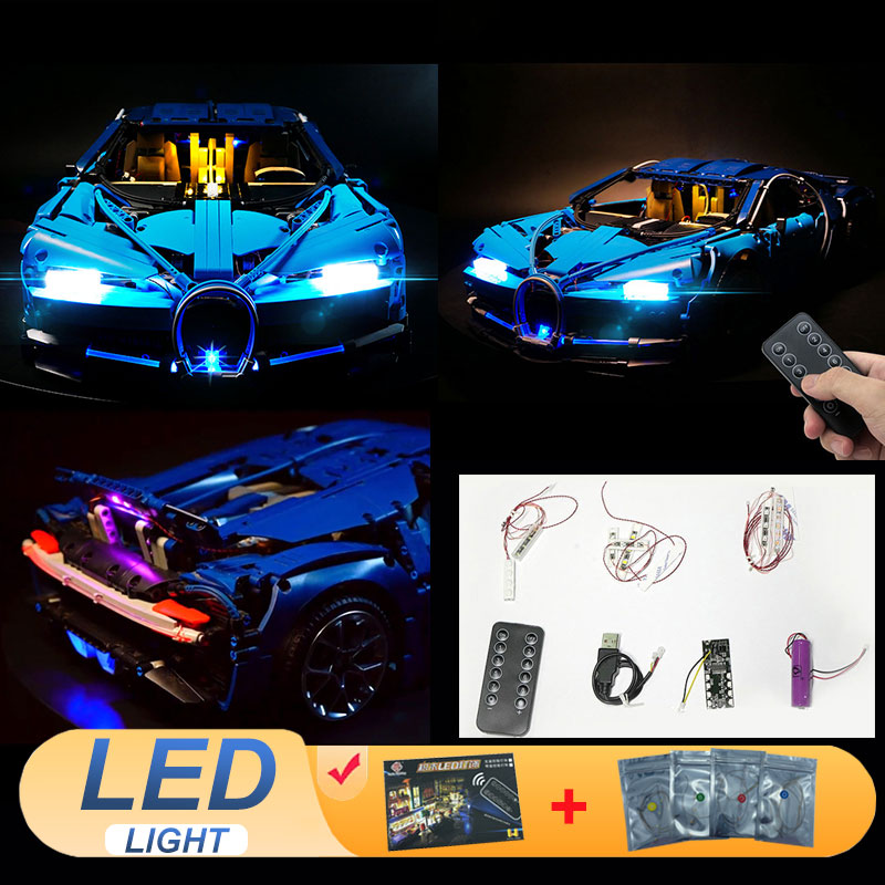 Led Light Kit For Technic Supercar - LED Light Kit For LEGO Technical