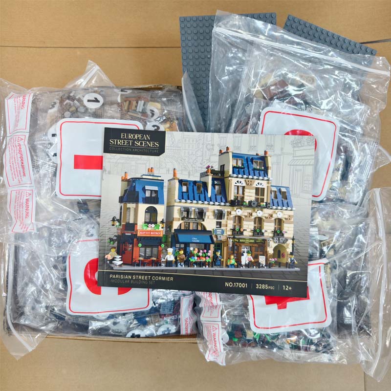 Moc Modular Building Street View Bricks - New MOC 3532 PCS 910032 Paris