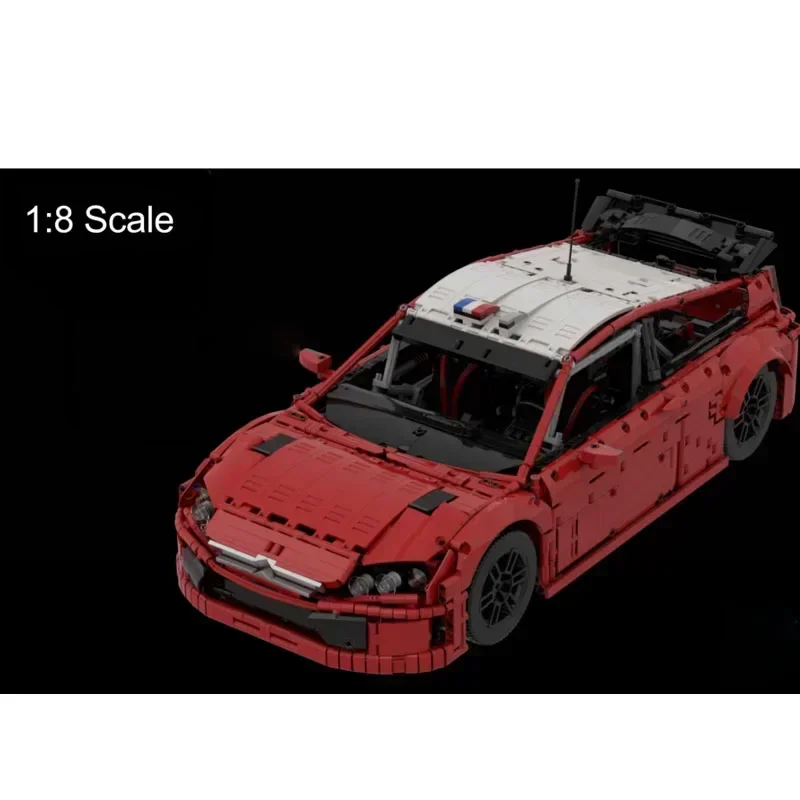 Moc Supercar Building Blocks 1/8 Scale - New 1:8 Scale MOC-92925 Roadster 4189