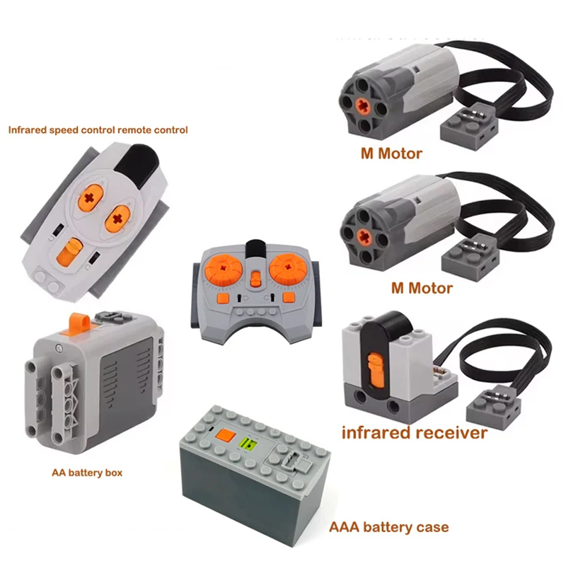 Power Functions Motor Battery Box Remote - Power Functions Set M Motor Battery