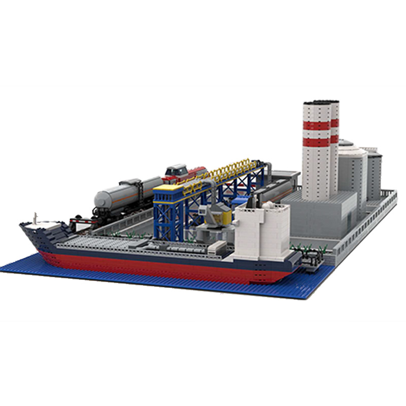 Moc Modular Building Street View Bricks - Street View Series Modular MOC Chemical