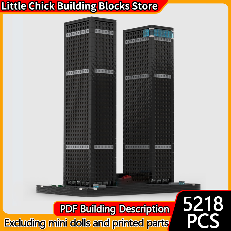 Moc Modular Building Street View Bricks - City Street View Model MOC Building