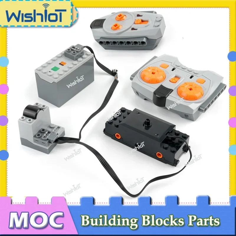 Power Functions Motor Battery Box Remote - Moc Train Track Motor Technical Blocks