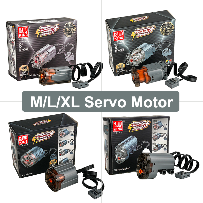 Power Functions Motor Battery Box Remote - M L XL Servo Motor Technical