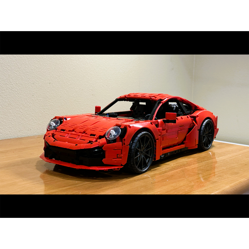 Moc Supercar Building Blocks 1/8 Scale - Super Sports Car 1:8 Scale Building