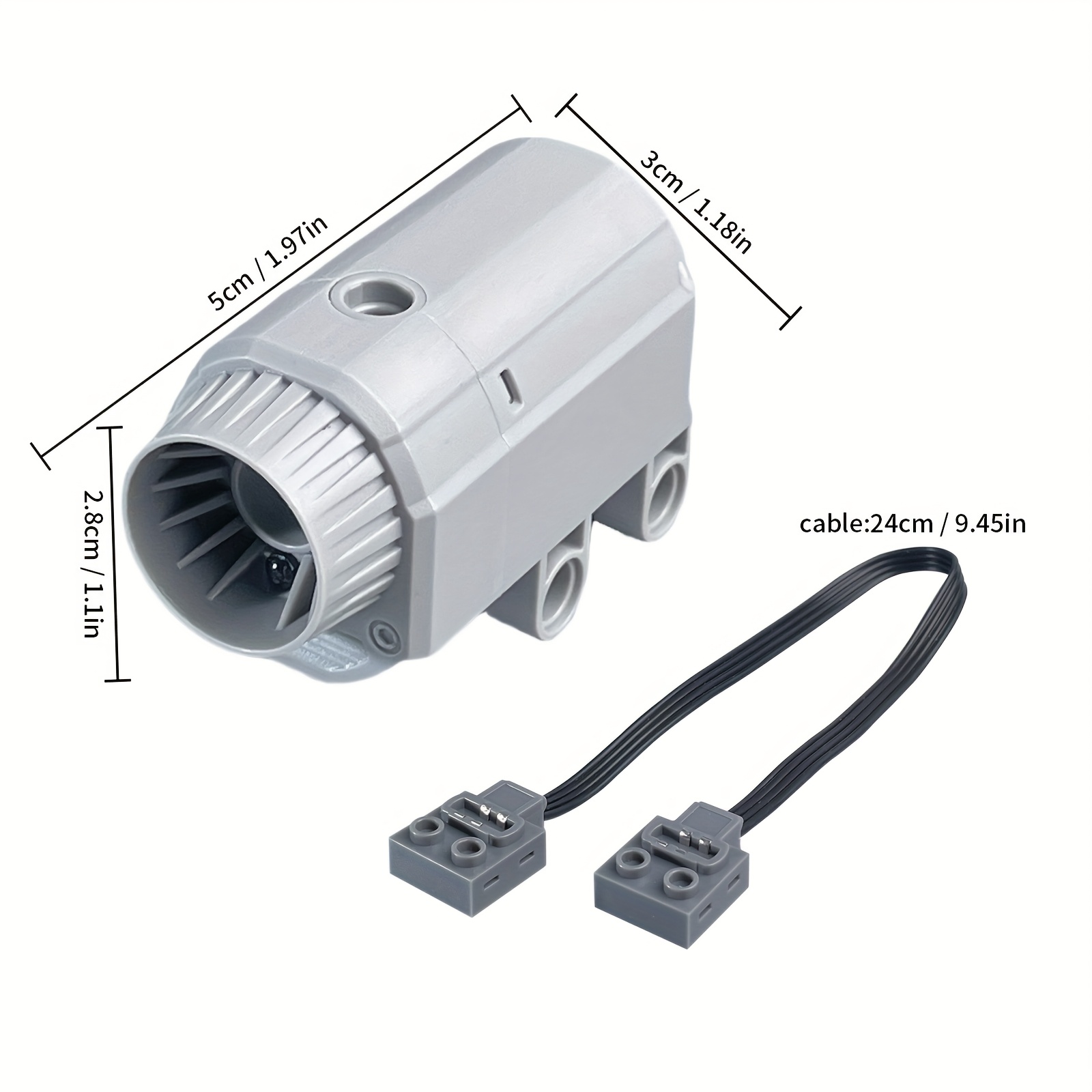 Building Blocks Power Function - đánh giá và giá Power Functions Motor Battery Box Remote
