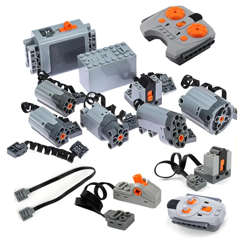 M/L/XL/Servo Motor Technical B - đánh giá và giá Power Functions Motor Battery Box Remote