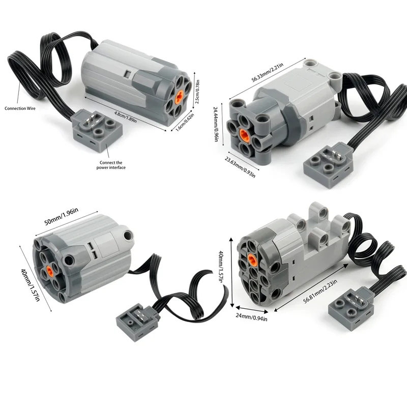 M/L/XL/Servo Motor Technical B - đánh giá và giá Power Functions Motor Battery Box Remote