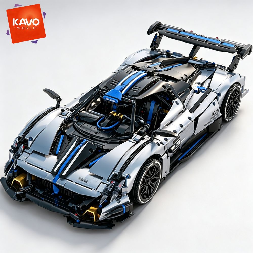 KAVOWORLD Premium MOC Super Sp - đánh giá và giá Moc Supercar Building Blocks 1/8 Scale