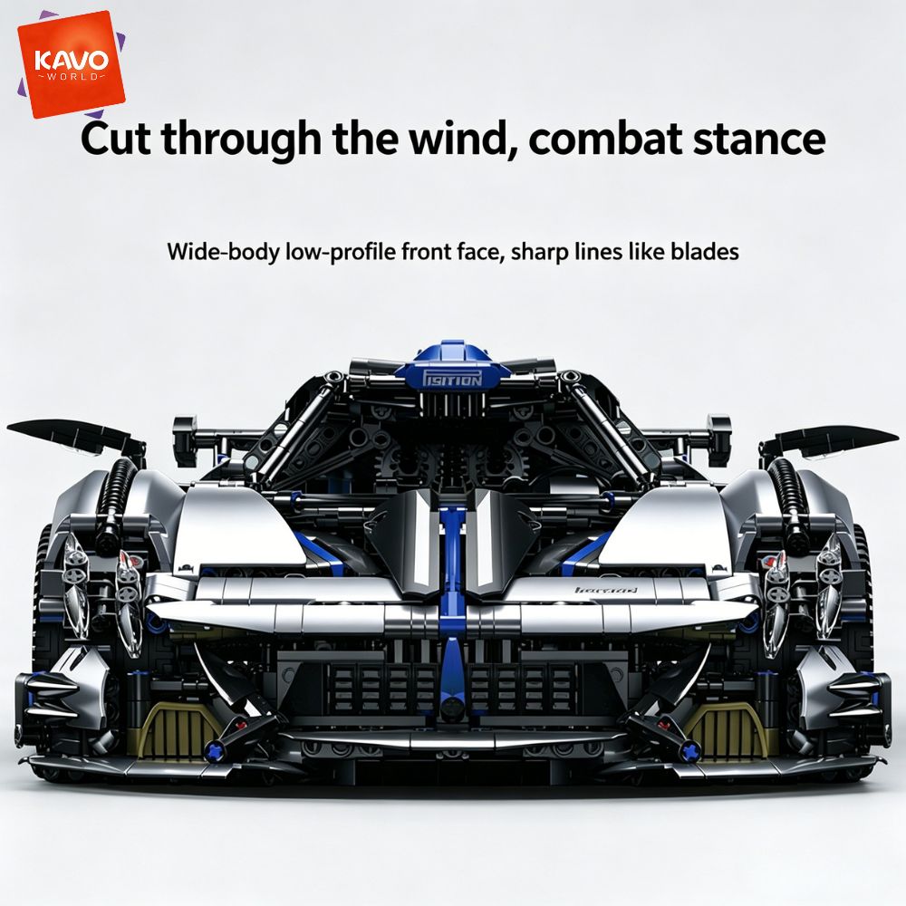 KAVOWORLD Premium MOC Super Sp - đánh giá và giá Moc Supercar Building Blocks 1/8 Scale