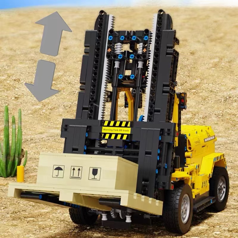 Mộc Điều Khiển Từ Xa 2.4G Máy  - đánh giá và giá Technical Crane Truck Excavator Blocks