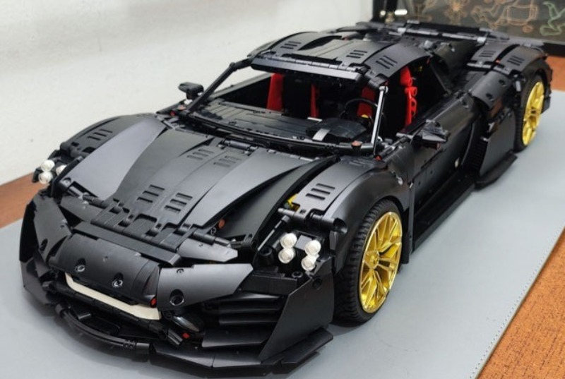 Custom MOC Supercar Technic Mo - đánh giá và giá Moc Supercar Building Blocks 1/8 Scale