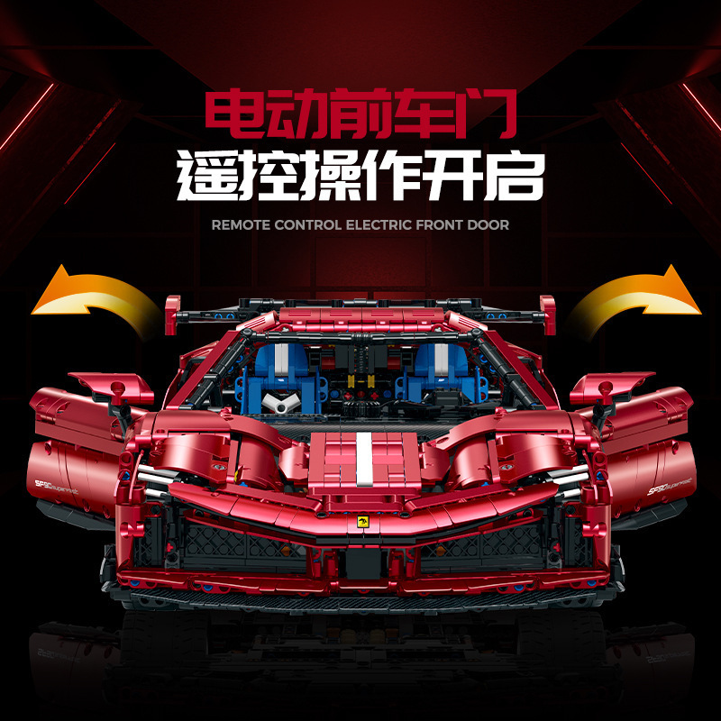 GULY 10623 1:8 Scale 3639Pcs M - đánh giá và giá Moc Supercar Building Blocks 1/8 Scale