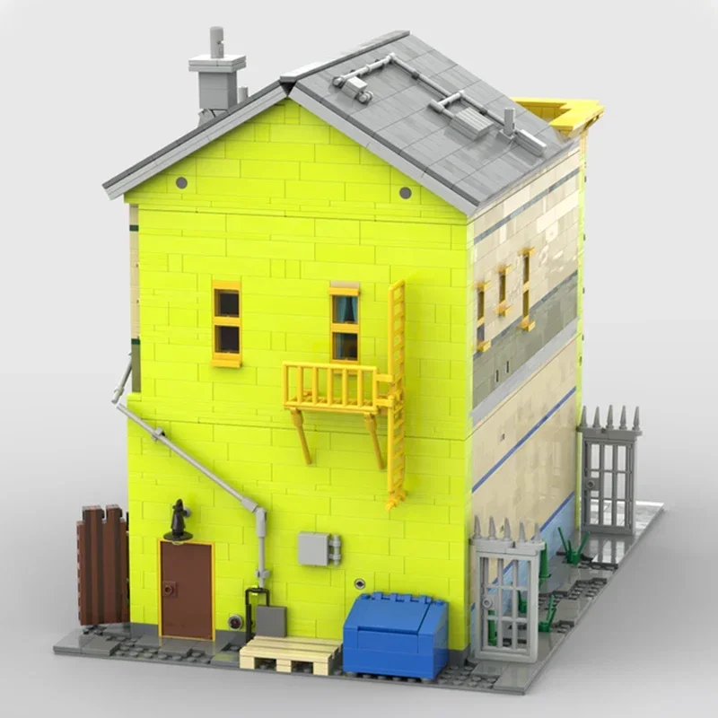 Animated Street View Model Moc - đánh giá và giá Moc Modular Building Street View Bricks