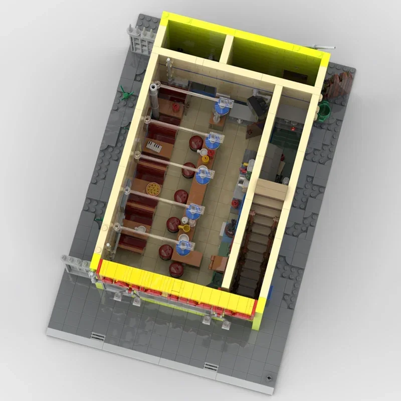 Animated Street View Model Moc - đánh giá và giá Moc Modular Building Street View Bricks