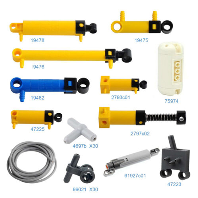 MOC Pneumatic Parts Air Pump C - đánh giá và giá Pneumatic Cylinder Pump Technic Parts