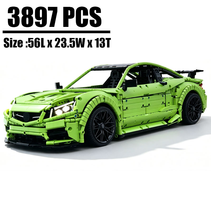 NEW MOC-60193 C63AMG Spyder 1: - đánh giá và giá Moc Supercar Building Blocks 1/8 Scale