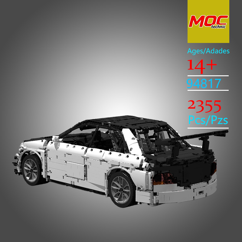 Custom MOC 1:8 Scale Supercar  - đánh giá và giá Moc Supercar Building Blocks 1/8 Scale