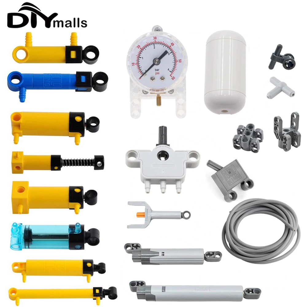 MOC Bricks Technical Parts Pne - đánh giá và giá Pneumatic Cylinder Pump Technic Parts