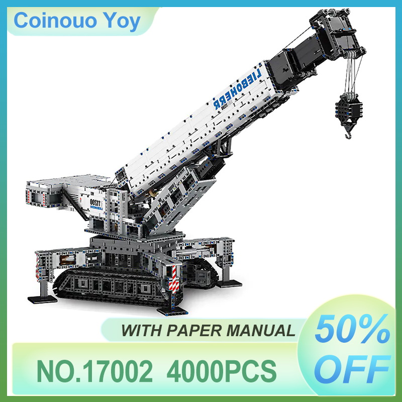 MOULD KING 17002 Technical Bui - đánh giá và giá Technical Crane Truck Excavator Blocks