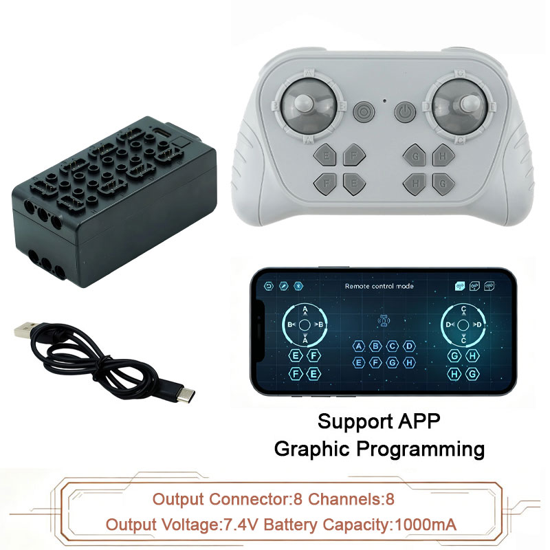 Technical Power Functions Moto - đánh giá và giá Power Functions Motor Battery Box Remote