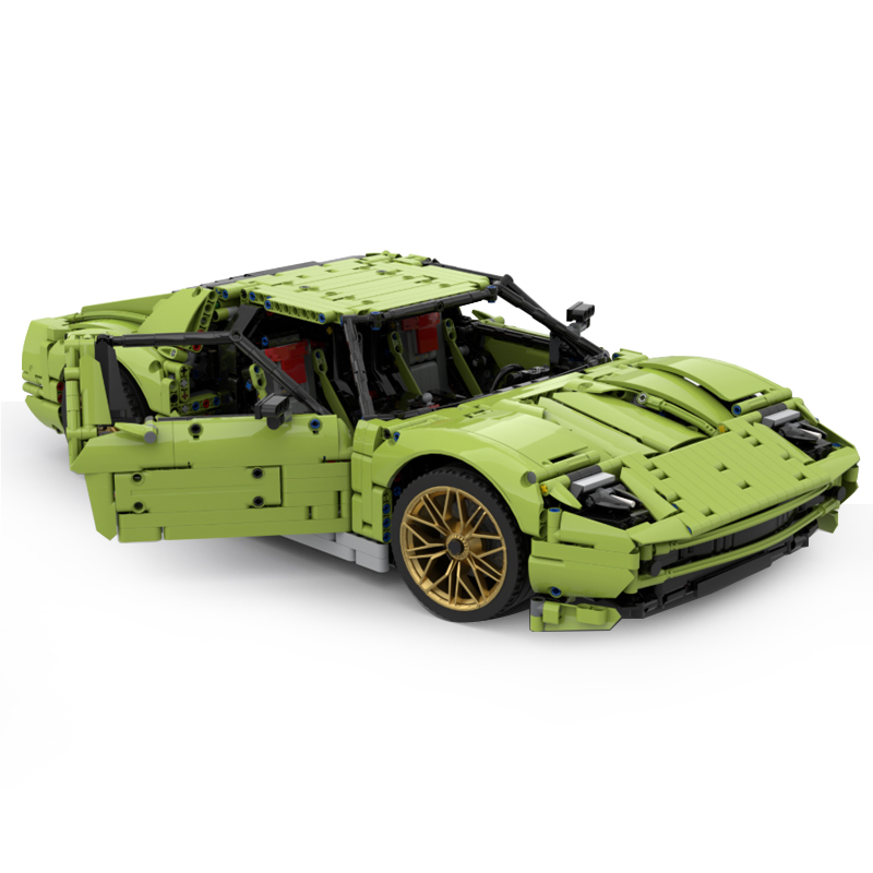 Collector‑Grade Model MOC 1:8  - đánh giá và giá Moc Supercar Building Blocks 1/8 Scale