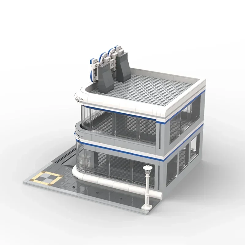 Moc Building Block Speed Parki - đánh giá và giá Moc Modular Building Street View Bricks