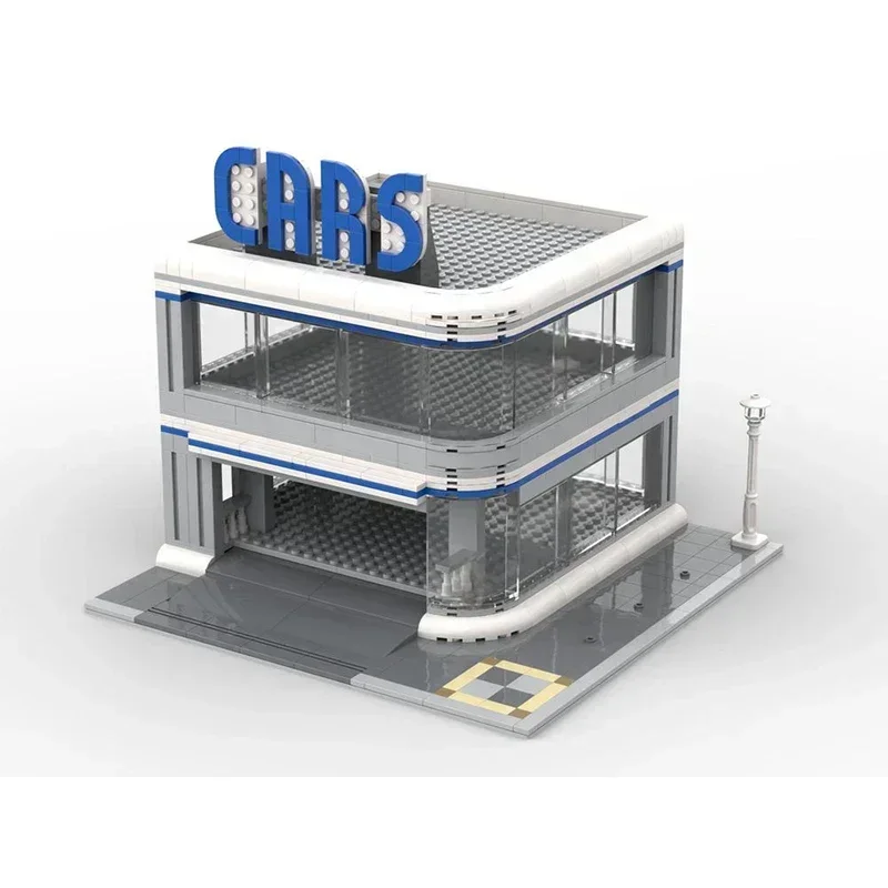Moc Building Block Speed Parki - đánh giá và giá Moc Modular Building Street View Bricks