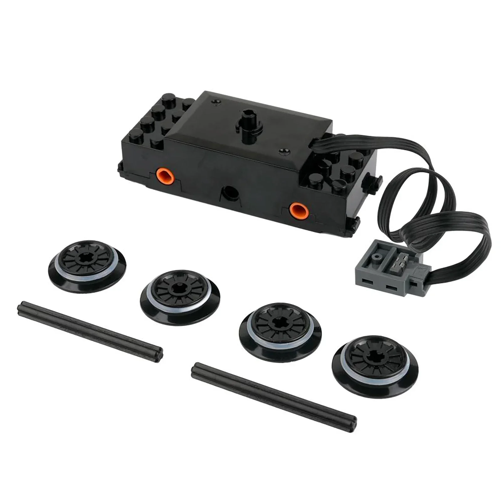Moc Train Track Motor Technica - đánh giá và giá Power Functions Motor Battery Box Remote