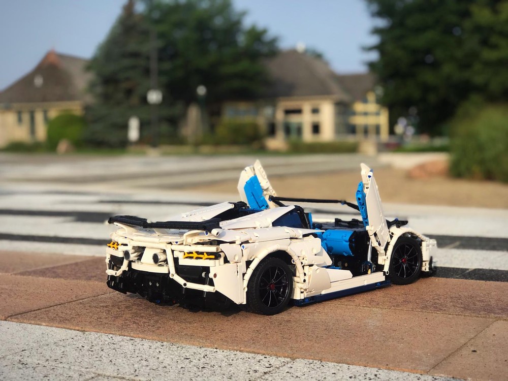 3562 Parts Building Block Mode - đánh giá và giá Moc Supercar Building Blocks 1/8 Scale
