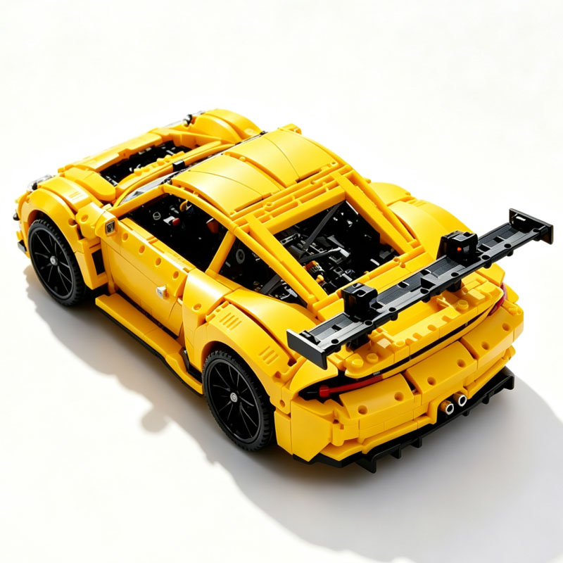 New MOC-182607 992GT3R Superca - đánh giá và giá Moc Supercar Building Blocks 1/8 Scale