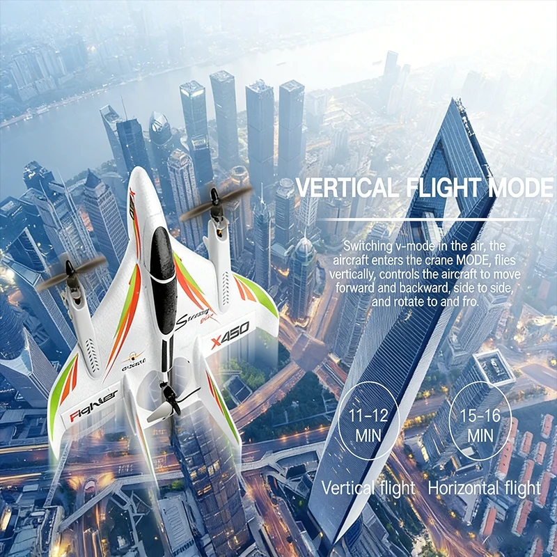 Wltoys 6CH X450 RC Plane Night - đánh giá và giá Power Functions Motor Battery Box Remote