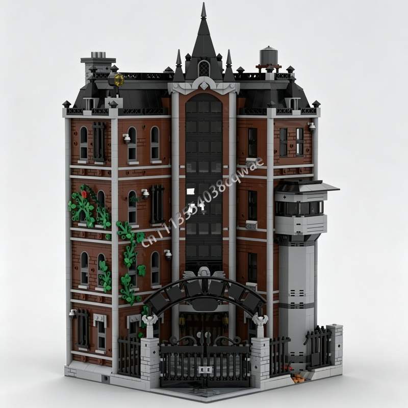 4691PCS Arkham Addition Floor  - đánh giá và giá Moc Modular Building Street View Bricks