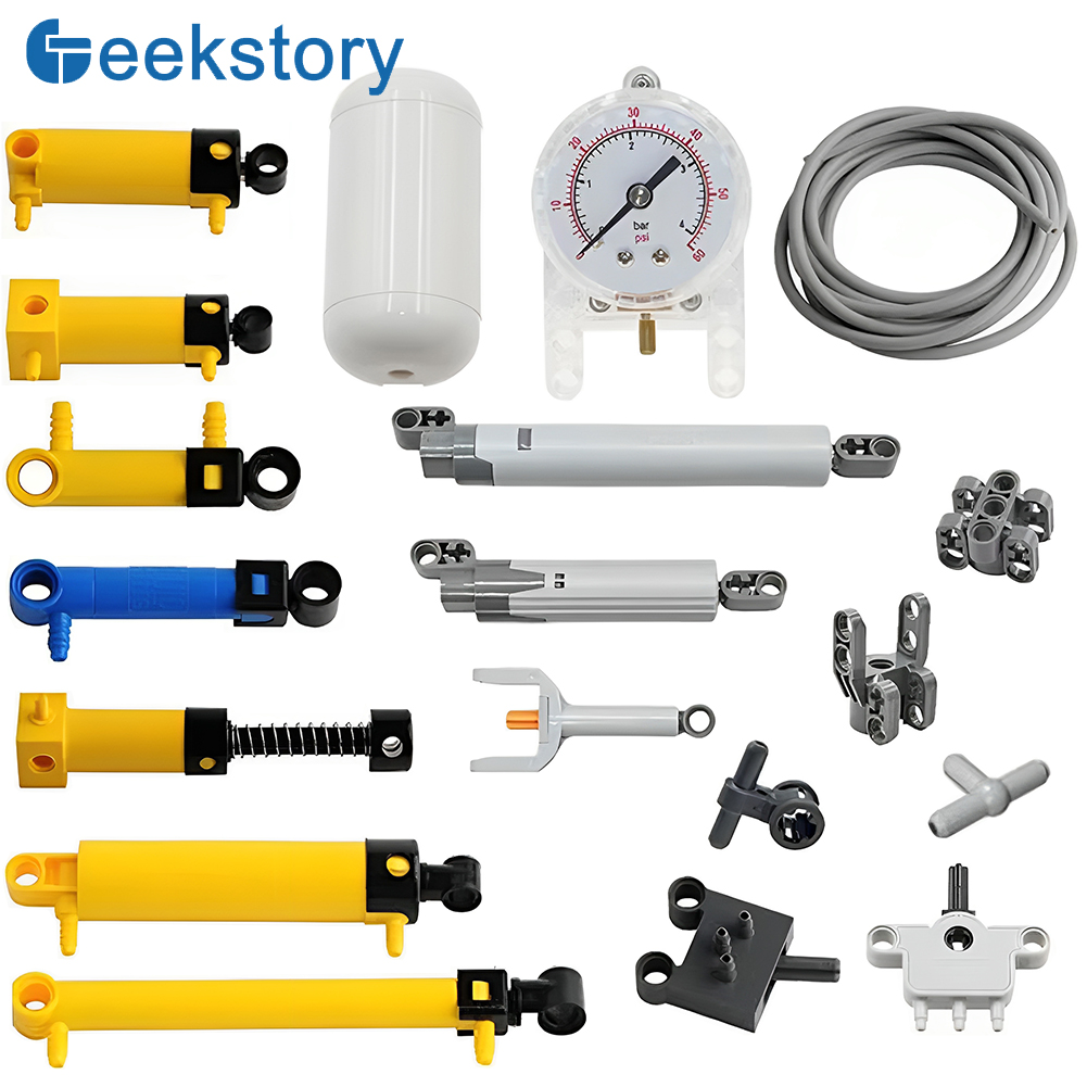Technical Parts MOC Pneumatic  - đánh giá và giá Pneumatic Cylinder Pump Technic Parts