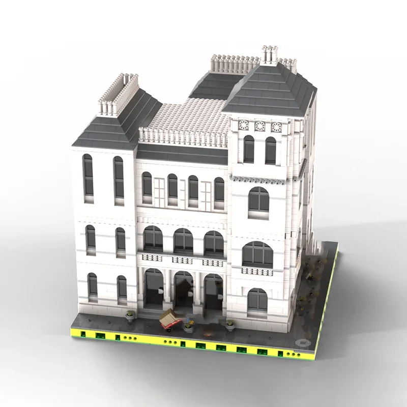 City Street View Moc Building  - đánh giá và giá Moc Modular Building Street View Bricks