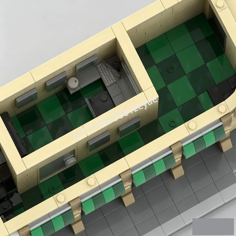1442 PCS Modular Dispensary Co - đánh giá và giá Moc Modular Building Street View Bricks